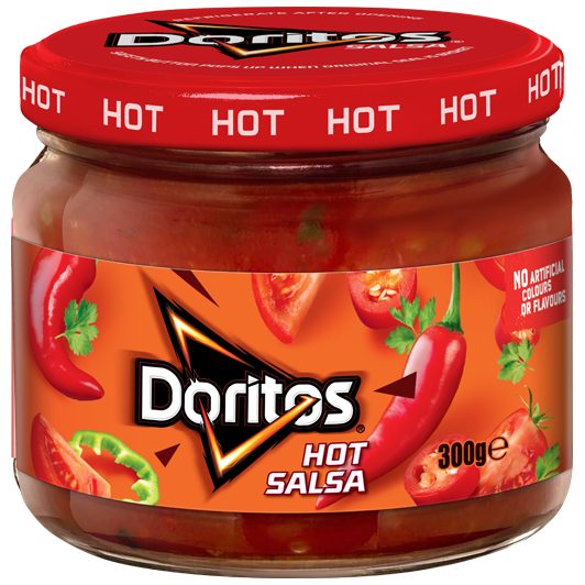 Doritos Hot Salsa 99% Fat Free
