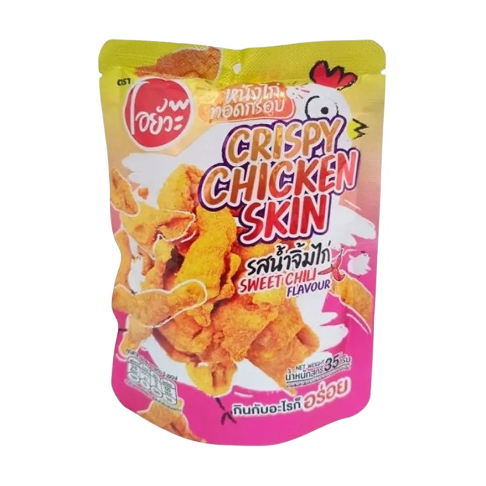 O-YUA Crispy Chicken Skin Chicken Sauce Flavor 35g
