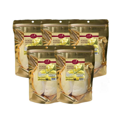 SRIWANNA Freeze Dried Durian Monthong . X5 Packs ( Freeze Dried