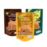 Assorted LILSHEEP Lil Cheep protein snack tiles in a 40g pack, featuring colorful flavors and packaging.