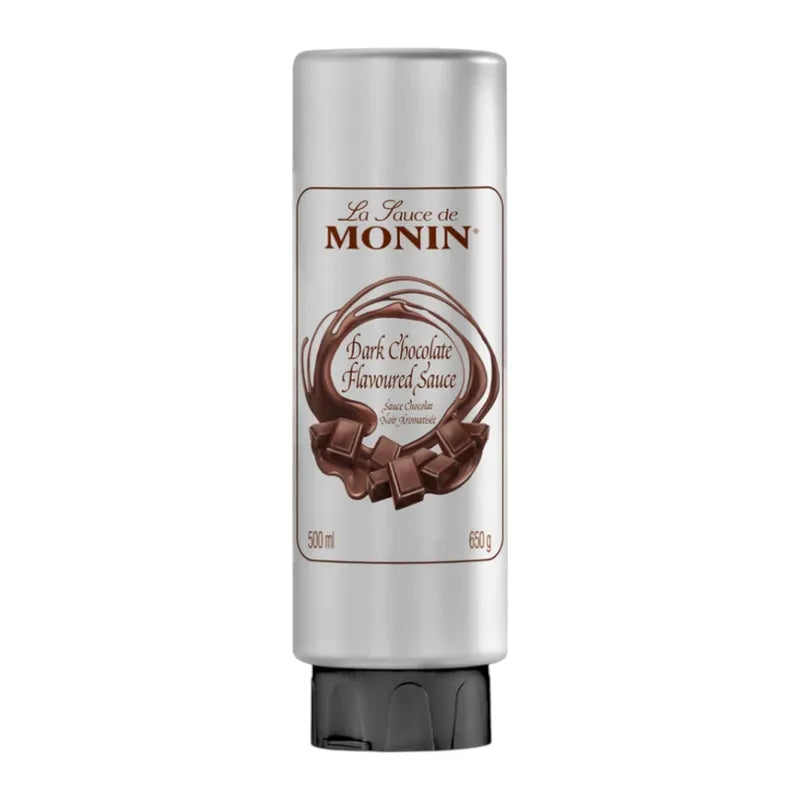 MONIN Dark Chocolate Sauce (squeeze Bottle) | Dark Chocolate