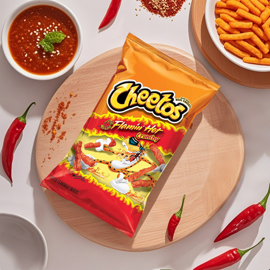 Cheetos Flamin' Hot Crunchy Cheese Snack