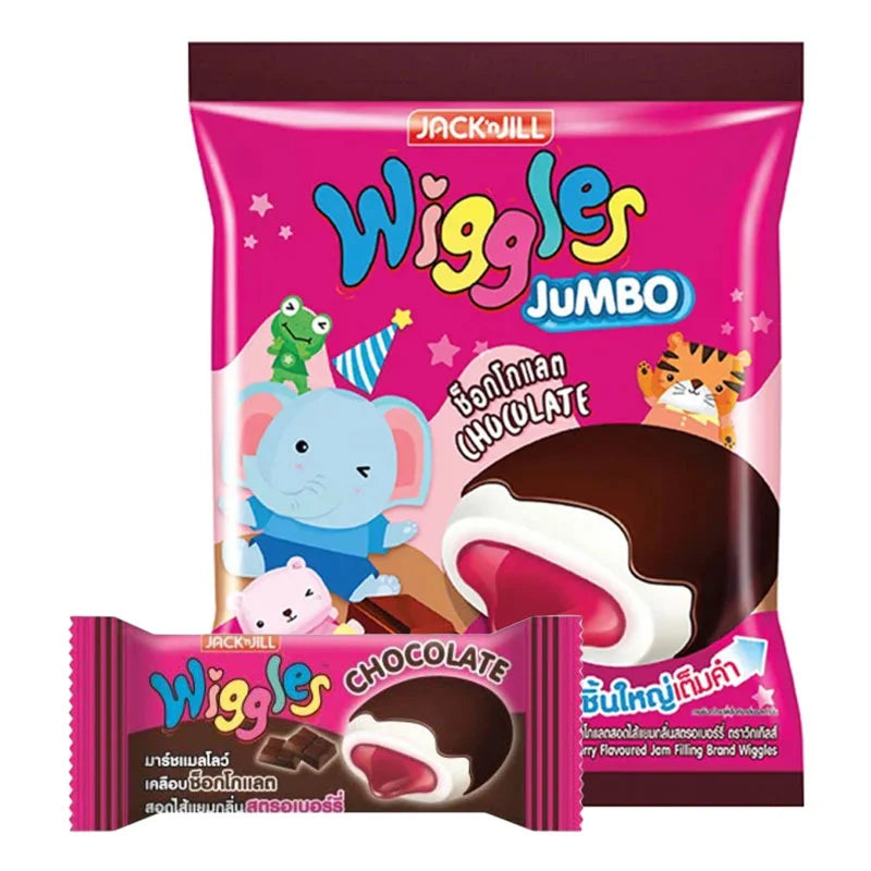 WIGGLES Mallow Chocolate 24 Pcs 4.5g