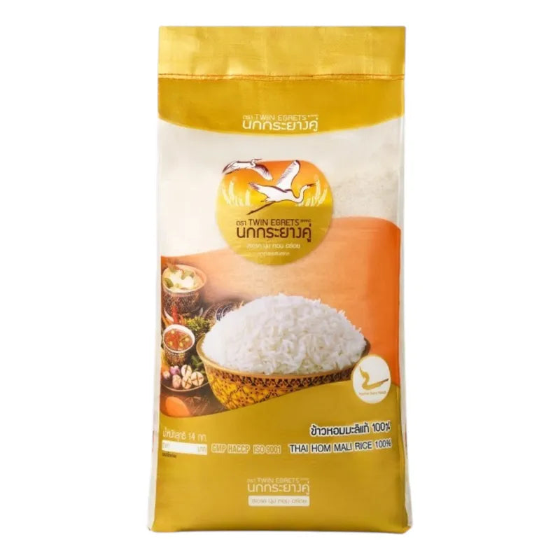 Nokkrayangkoo Double Egret 100% Authentic Jasmine Rice Yasothon