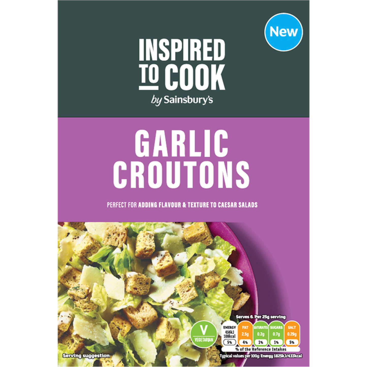 Sainsbury's Garlic Croutons Inspired To Cook