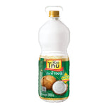 Real Thai Coconut Milk Pet 2L carton, showcasing the white coconut milk in a sealed 2-liter container for dry grocery shopping.