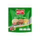 Assorted flavor BISSIN biscuits in a 210g pack with 12 sachets, showing a variety of biscuit types and colorful packaging.