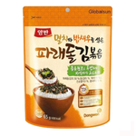 Yangban Twice Seasoned Laver Snack with Anchovy and Shrimp flavor, Korean-style confectionery snack in packaging