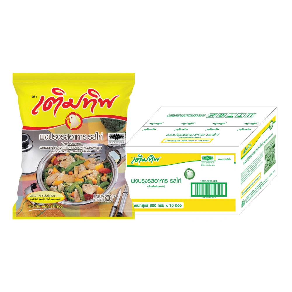 Termtip Term Tip Seasoning Powder Chicken Flavor X 10 800g