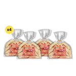 Dried Hong Kong style noodles by Rabbit Brand in a 500g package, ideal for Asian cuisine and stir-fry dishes.