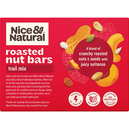 Nice & Natural Roasted Nut Bars Trail Mix With Yoghurt