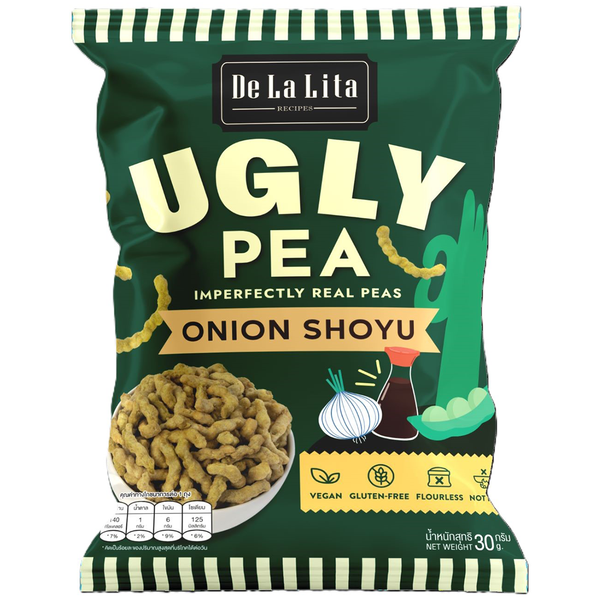 De La Lita Green Pea Stick Onion Shoyu