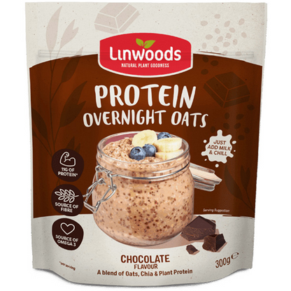 Linwoods Chocolate Protein Overnight Oats