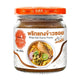 J-LEK Khao Soi curry paste in 195g jar, showing the spice-filled container for authentic Thai cooking.