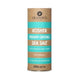 Olsson Sea Salt Crystals in a 500g package, showing coarse, natural salt crystals suitable for cooking and seasoning.