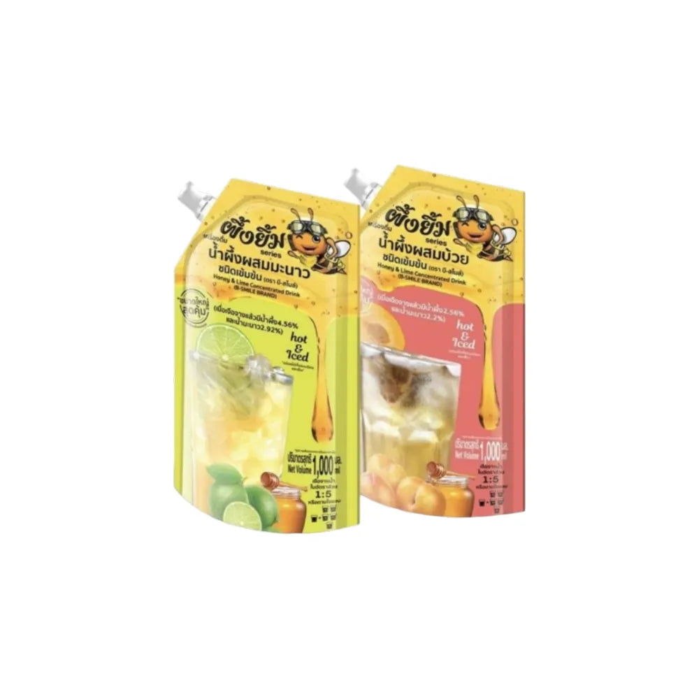 B-Smile Real Honey Mixed With Lemon Juice And Concentrated Plum