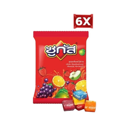 Sugus Mixed Fruit Flavored Candy 45g x6