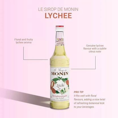 Monin Lychee Syrup 700ml