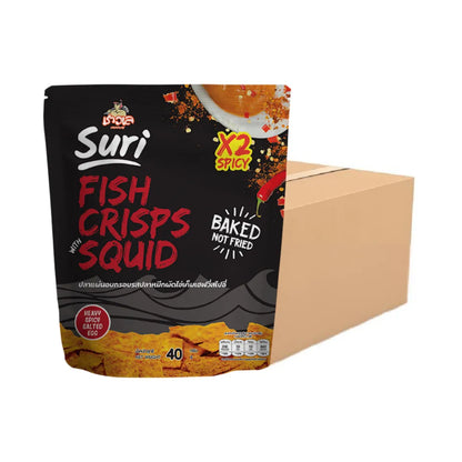 CHAOLAY Fish Crisps With Squid (heavy Spicy Salted Egg) (box)
