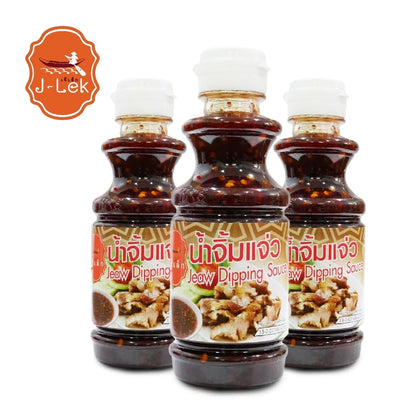 J-lek Jae Lek Jaew Sauce Plastic Bottle Bottles 255g