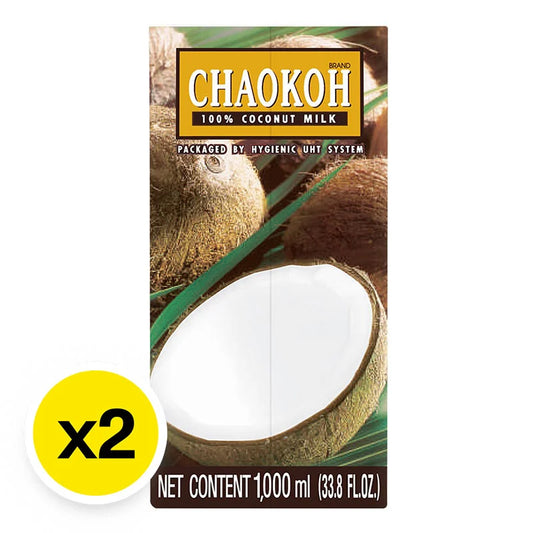 Chaokoh Coconut Milk 1L x2