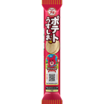 Bourbon Petit Ushushio confectionery snacks in a colorful package, showcasing crispy, sweet treats with textured surface.