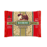 San Remo Soup Pasta package from San Remo Grocery brand, showing the product label and packaging.
