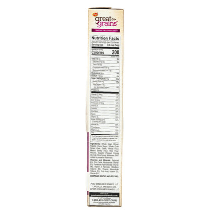 Post Great Grains Raisins, Dates & Pecans Cereal