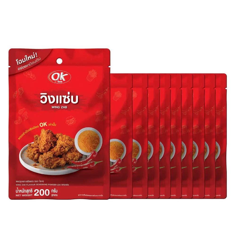 OK Shake Powder Spicy Swing Flavor 200g