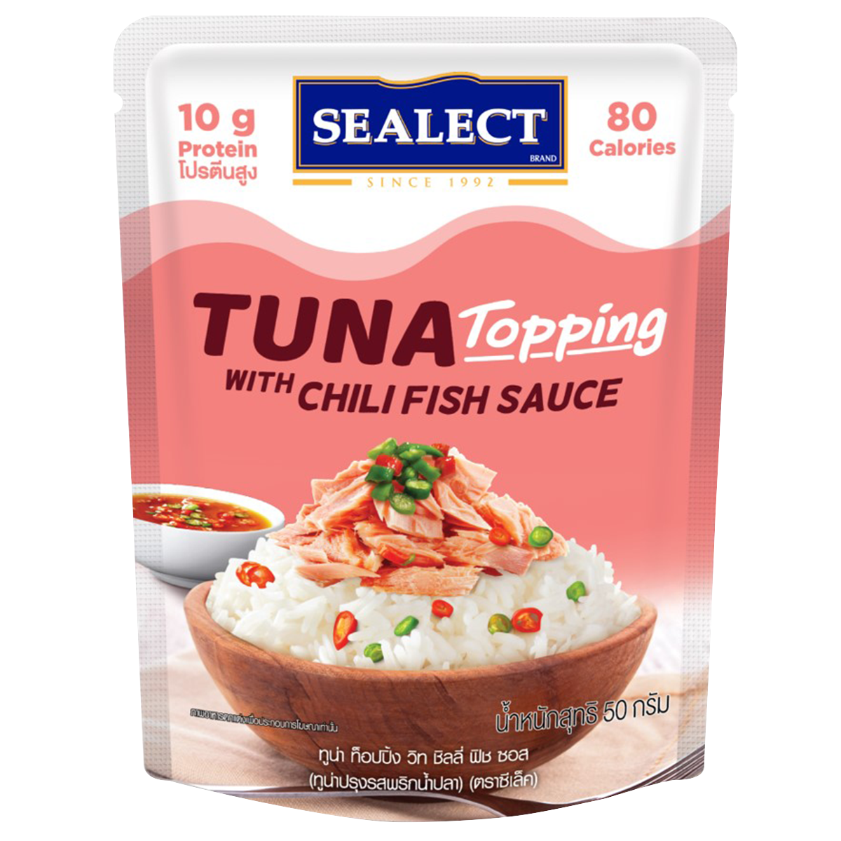 Sealect Tuna Topping With Chili Fish Sauce