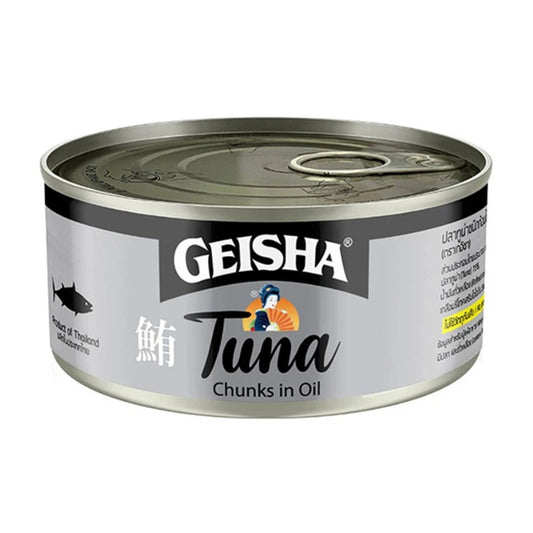 GEISHA Tuna Chunks In Oil . 1 Can 170g