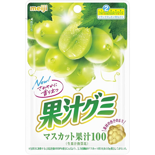 Meiji Juicygummy Muscat