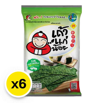 Taokaenoi Fried Seaweed Classic 10g x6