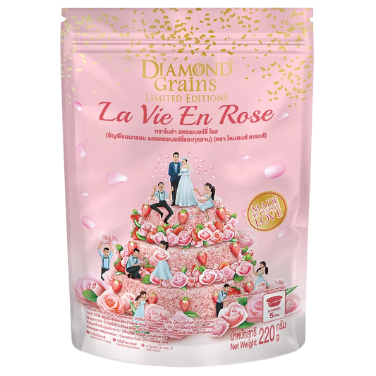 Diamond Grains Granola Strawberry Rose