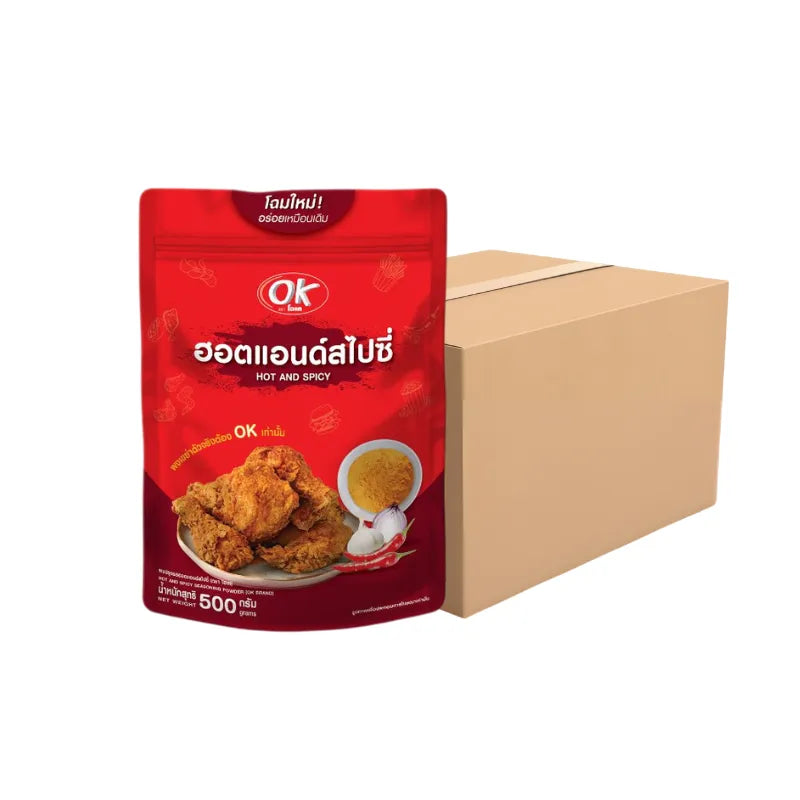 OK Shake Powder Hot And Spicy Flavor 500g