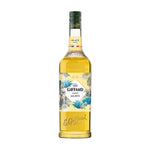 Giffard Mixology Agave syrup in a 1-liter bottle, ideal for cocktails and culinary use, with a clear label and dark liquid content.