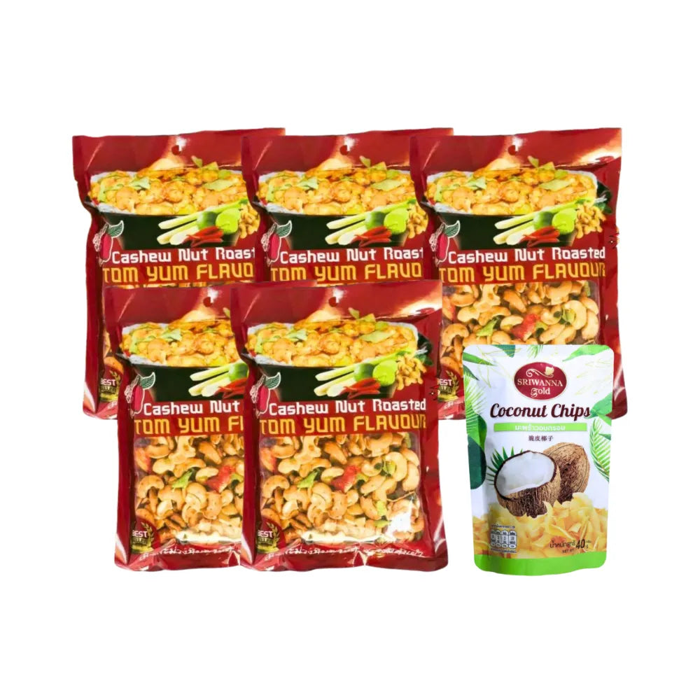 SRIWANNA 5 Get 1 Free Ka Yi Phuket Nong O Cashew Nuts 120g
