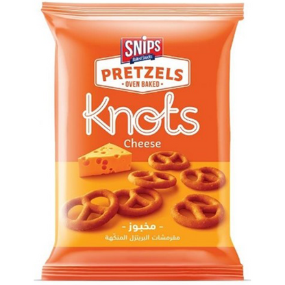 Snips Pretzels Knots Cheese