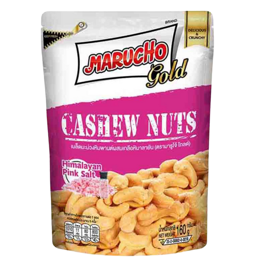 Marucho Gold Cashew Nuts Himalayan Salt