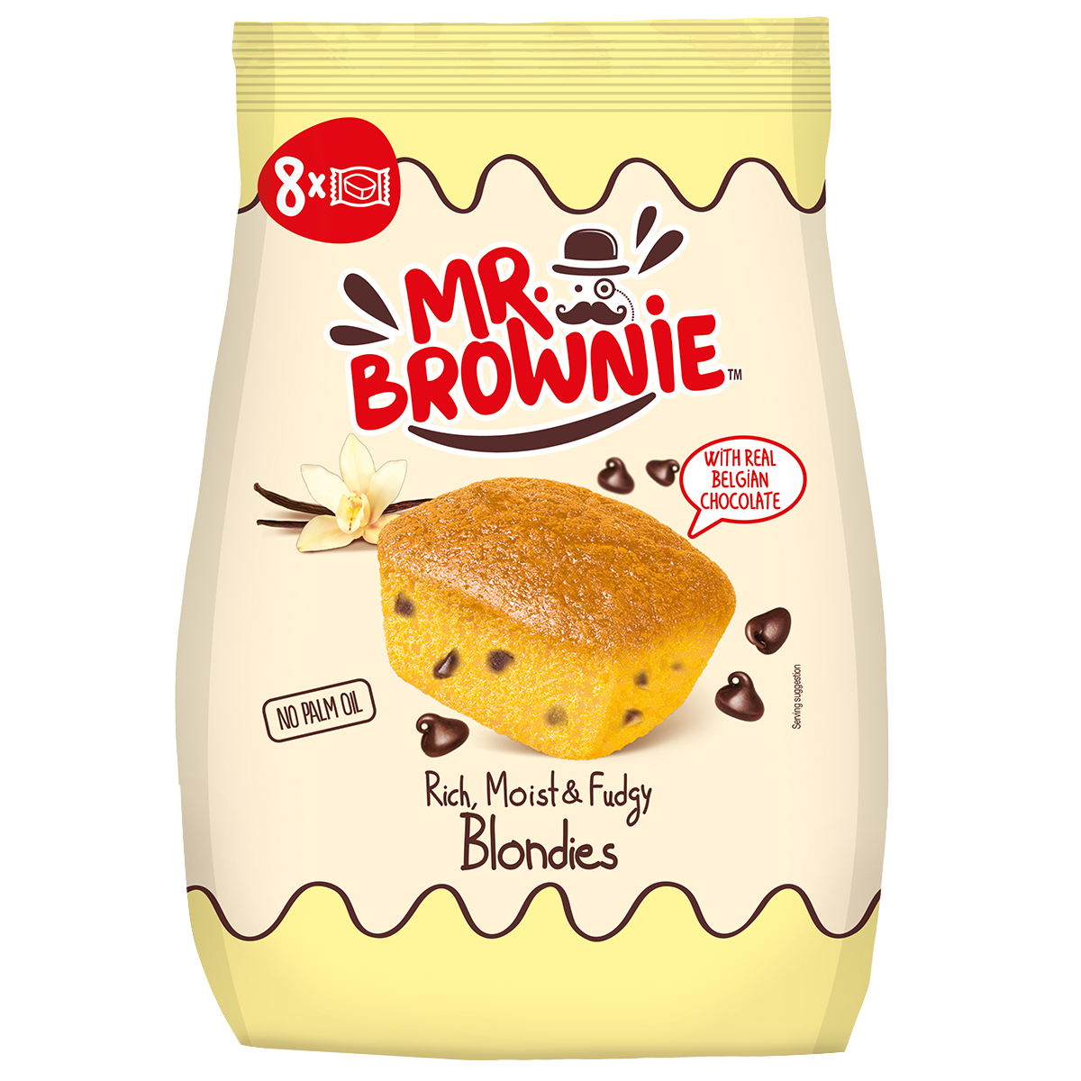 Mr.Brownie Brondies Vanila Chocchip