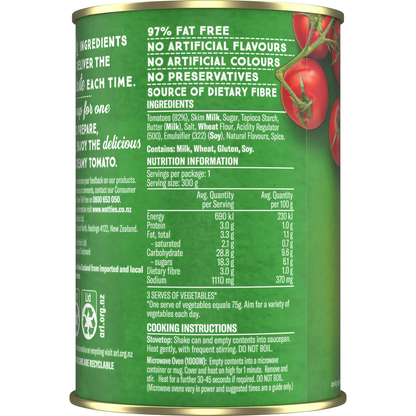 Wattie's Soup For One Soup Creamy Tomato