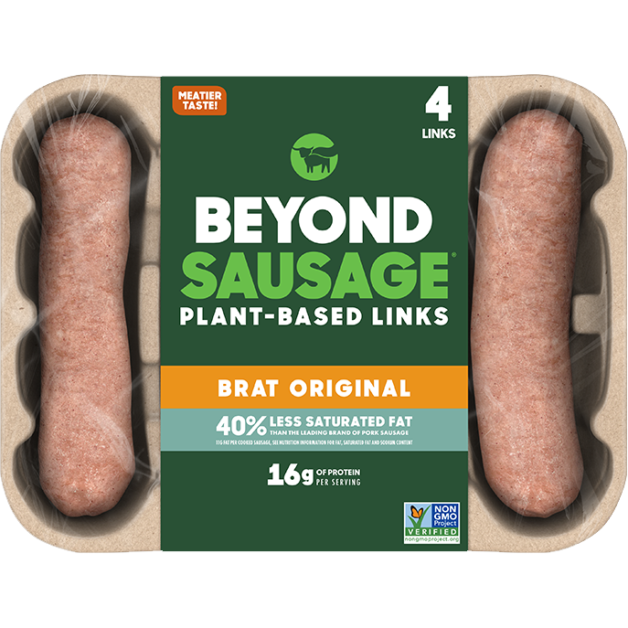 Beyond Meat Plant-Based Links Sausage Brat Original
