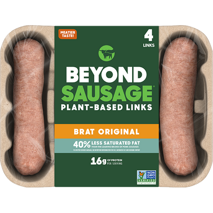 Beyond Meat Plant-Based Links Sausage Brat Original