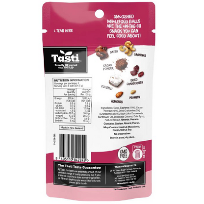 Tasti Smooshed Berry Cashew & Cacao
