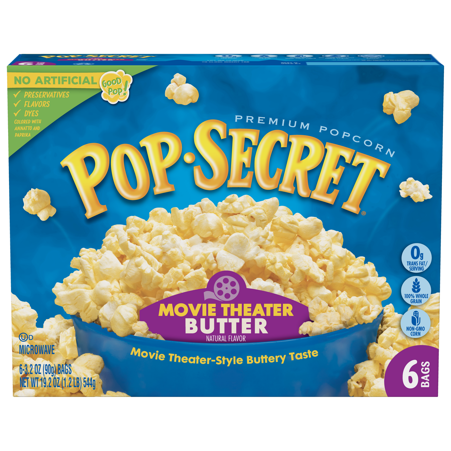Pop Secret Movie Theater Butter Popcorn