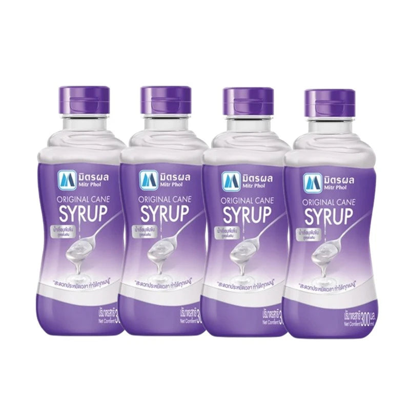 MITRPHOL Syrup Original Cane 300ml x4