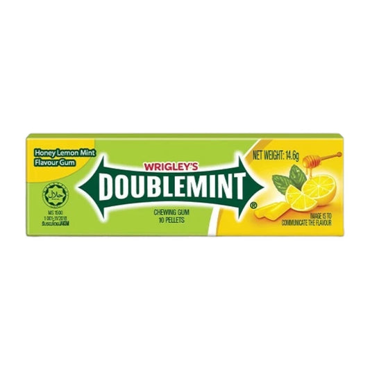 Doublemint Double Mint Chewing Gum Honey Lemon Scent 14.6g