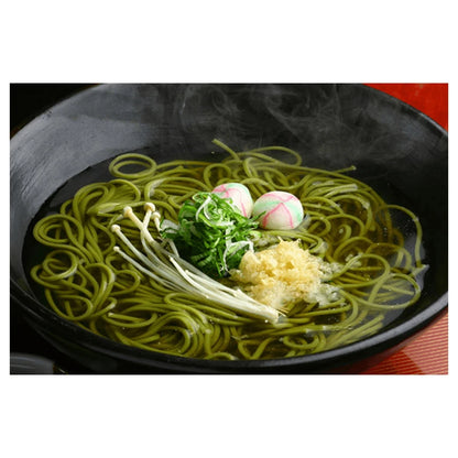 Kanesu Chasoba Uji Midori Green Tea Soba Made With Japanese