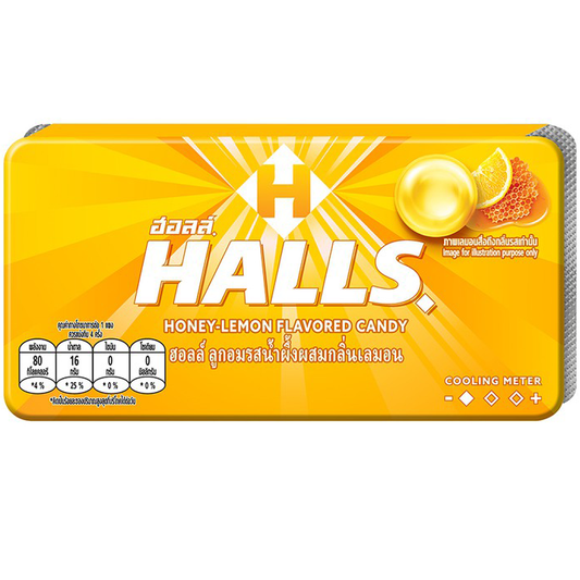 Halls Honey Lemon Blister
