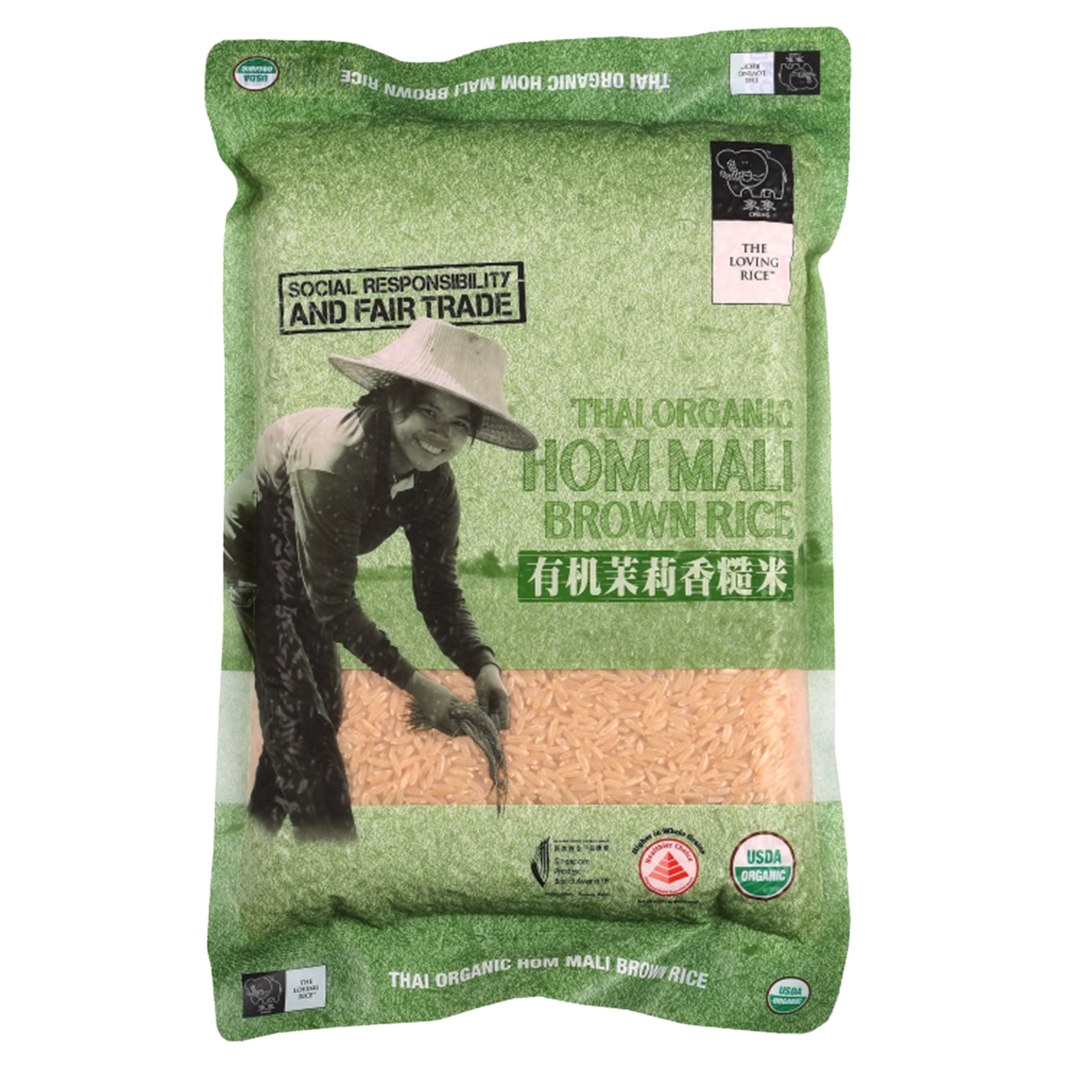 Chang Thai Organic Hom Mali Brown Rice